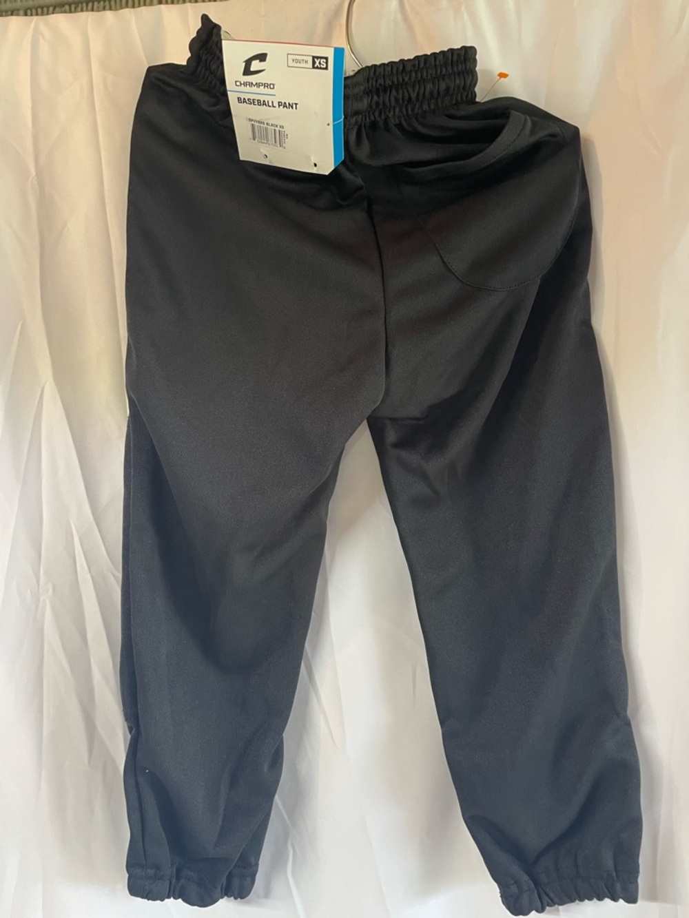 Champro Youth Black Baseball Pants - XS